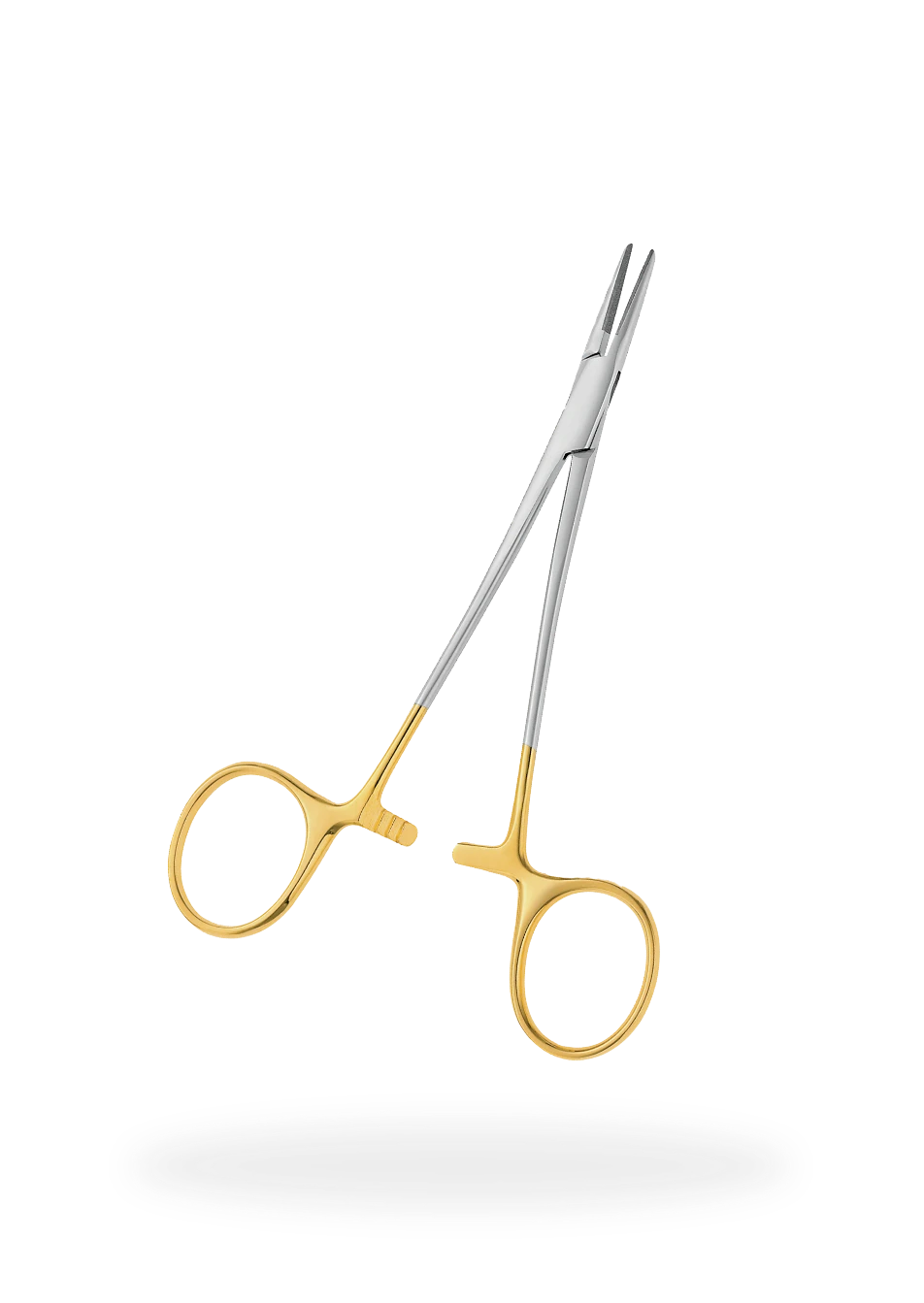 Scissors after fixing, pristine and gold